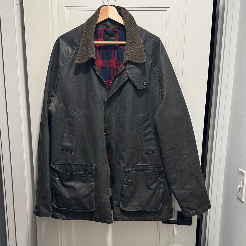 Doppelgänger Roma Waxed Jacket like Barbour - Sz XXL